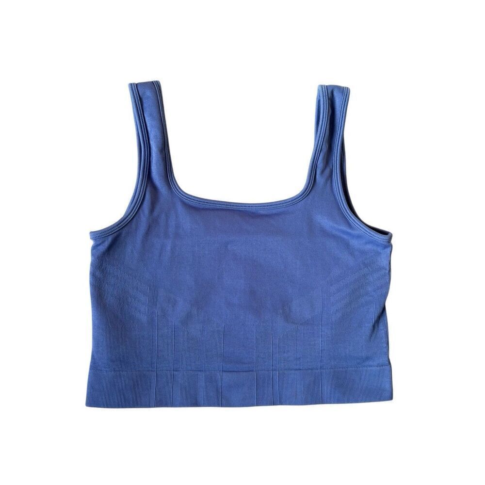 Knix Good To Go Seamless Athletic Top size M Blue
